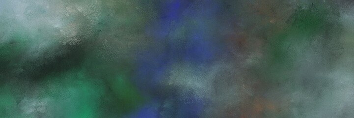 abstract retro horizontal background header with dark slate gray, dark gray and slate gray color