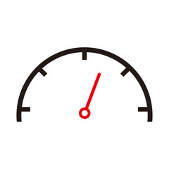 speed indicator icon illustration sign