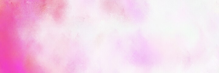 abstract decorative horizontal background with lavender blush, hot pink and pastel magenta color