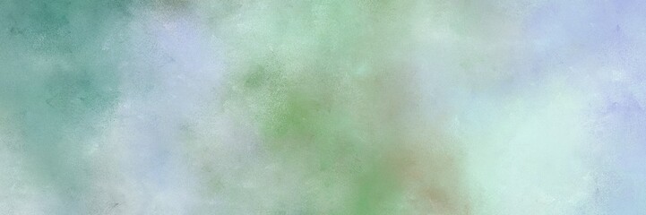 painted decorative horizontal background design with pastel blue, blue chill and cadet blue color