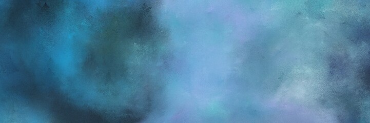 painted aged horizontal background header with steel blue, cadet blue and dark slate gray color