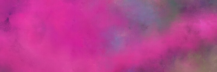 painted old horizontal header background  with mulberry , antique fuchsia and dim gray color