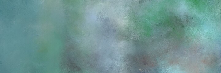 abstract antique horizontal design with light slate gray, pastel blue and dark slate gray color