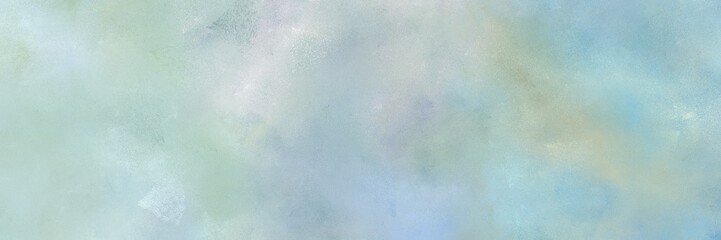 painted old horizontal background with pastel blue, lavender and powder blue color
