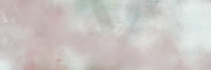 painted retro horizontal header background  with pastel gray, silver and lavender color