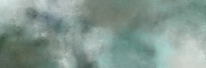 vintage painted art old horizontal design with light slate gray, light gray and dark slate gray color