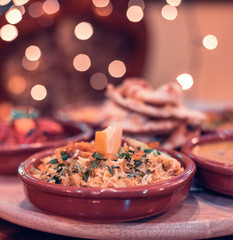 Egg Fried Rice with a lemon