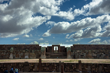Fototapeta na wymiar Tiwanaku Bolivia
