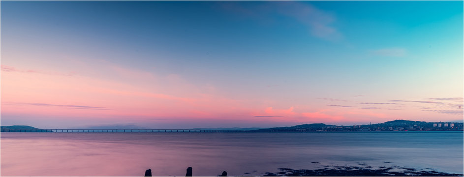 Dundee's light of sunset  