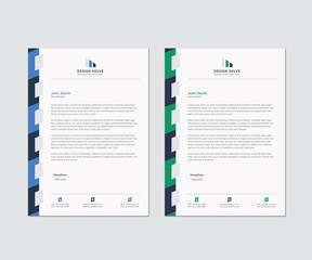 Letterhead Corporate Business Template Design