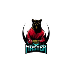 master mouse mascot logo