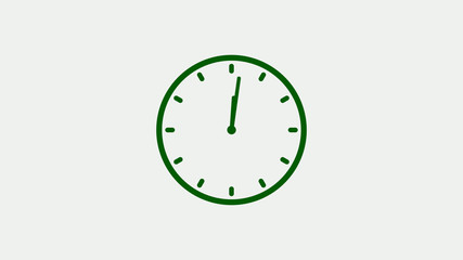 New green dark clock icon,Clock images,White background clock images