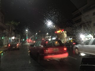 Mirando la lluvia
