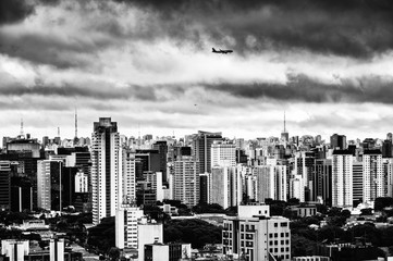 São Paulo - City Dramatic Black and White 01