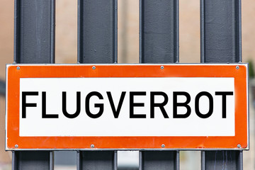 Flug Hafen Verbot