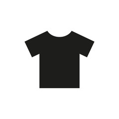 T-shirt icon. Simple vector illustration