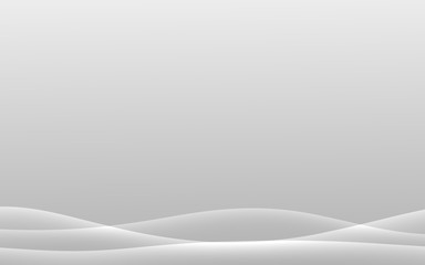 white gray curve wave line abstract background.