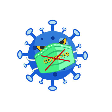 Corona virus or COVID-19, new virus from Wuhan, China in 2019. Vector of Corona disease outbreak situation concept.