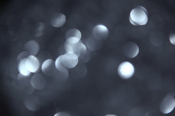 Bokeh blurred beautiful shiny lights.