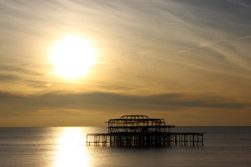 atardecer en la costa