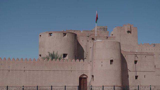 The lost castle of Jibree in Oman.