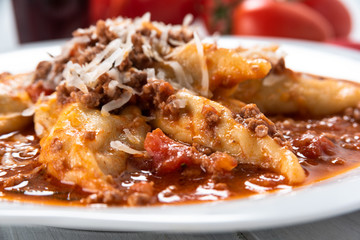 Culurgiones al ragu di manzo, Cucina Sarda