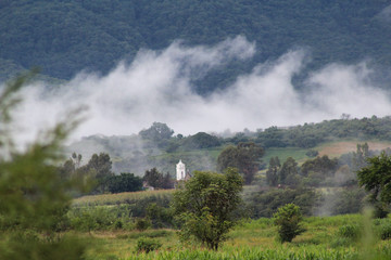 view of mountains