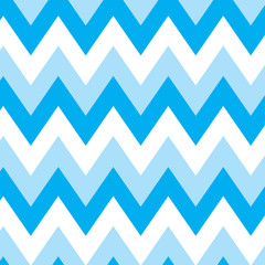 blue zig zag geometric background- vector illustration