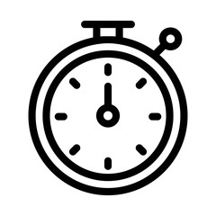 Obraz premium Timer icon. Stopwatch sign. Counter illustration. Start and finish concept for races, for use in web and mobile app UI designs.