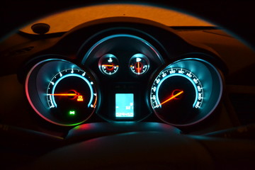 car dashboard