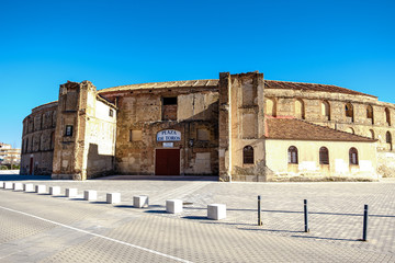 Fototapeta premium view of the bullring of Segovia