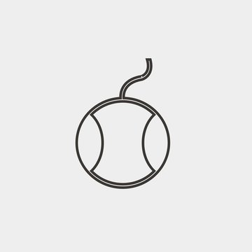 recommend clip art: track ball icon vector illustration and symbol for website and graphic design