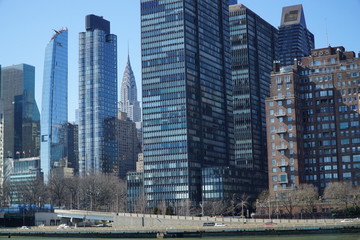 Obraz premium Panoramę Manhattanu