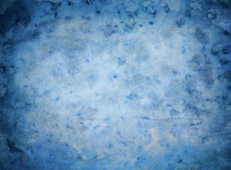 old blue paper texture or background