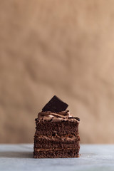 Chocolate cake dessert pastry