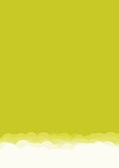 Abstract Color Clouds Sky Generative Art background illustration