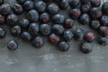 Fresh blueberries