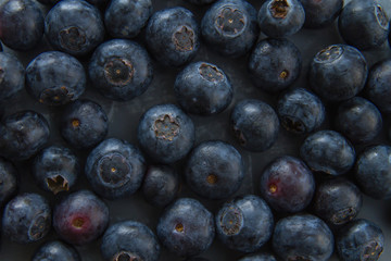 Fresh blueberries