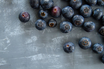 Fresh blueberries
