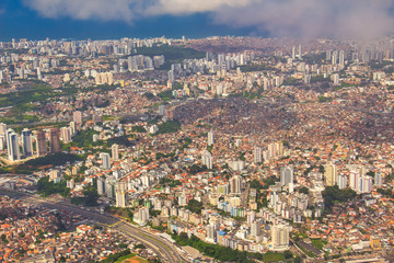 Aerial view of Salvador, Brazil