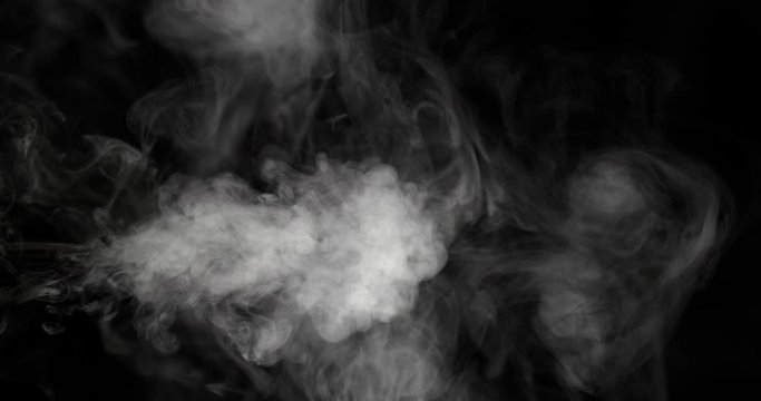 Smoke on black background in super slow motion.  Shot with Phantom Flex 4K.