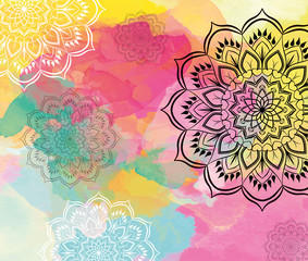 Mandala Watercolor