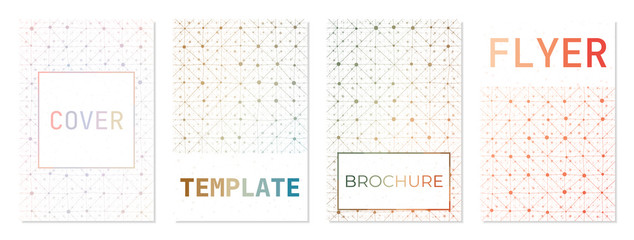 Futuristic background design vector collection. Can be used as cover, banner, flyer, poster, business card, brochure. Authentic geometric background collection. Charming vector illustration.