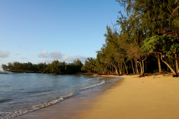 Beach at Kawela Bay at Dusk