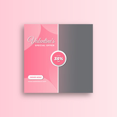 Sale banner social media post or flyer