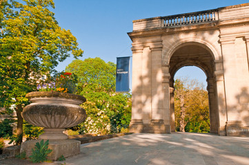 Fototapeta na wymiar Jardin Botanique at Bordeaux, France