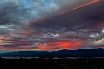 High country sunset