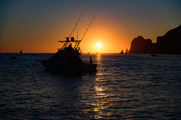 fishing sunrise © Lourdes