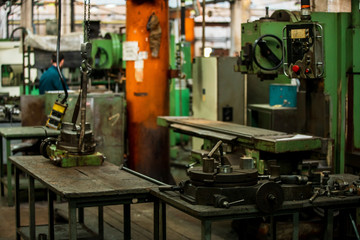 Industry factory iron works steel and machine