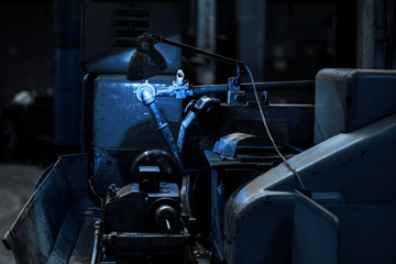 Industry factory iron works steel and machine